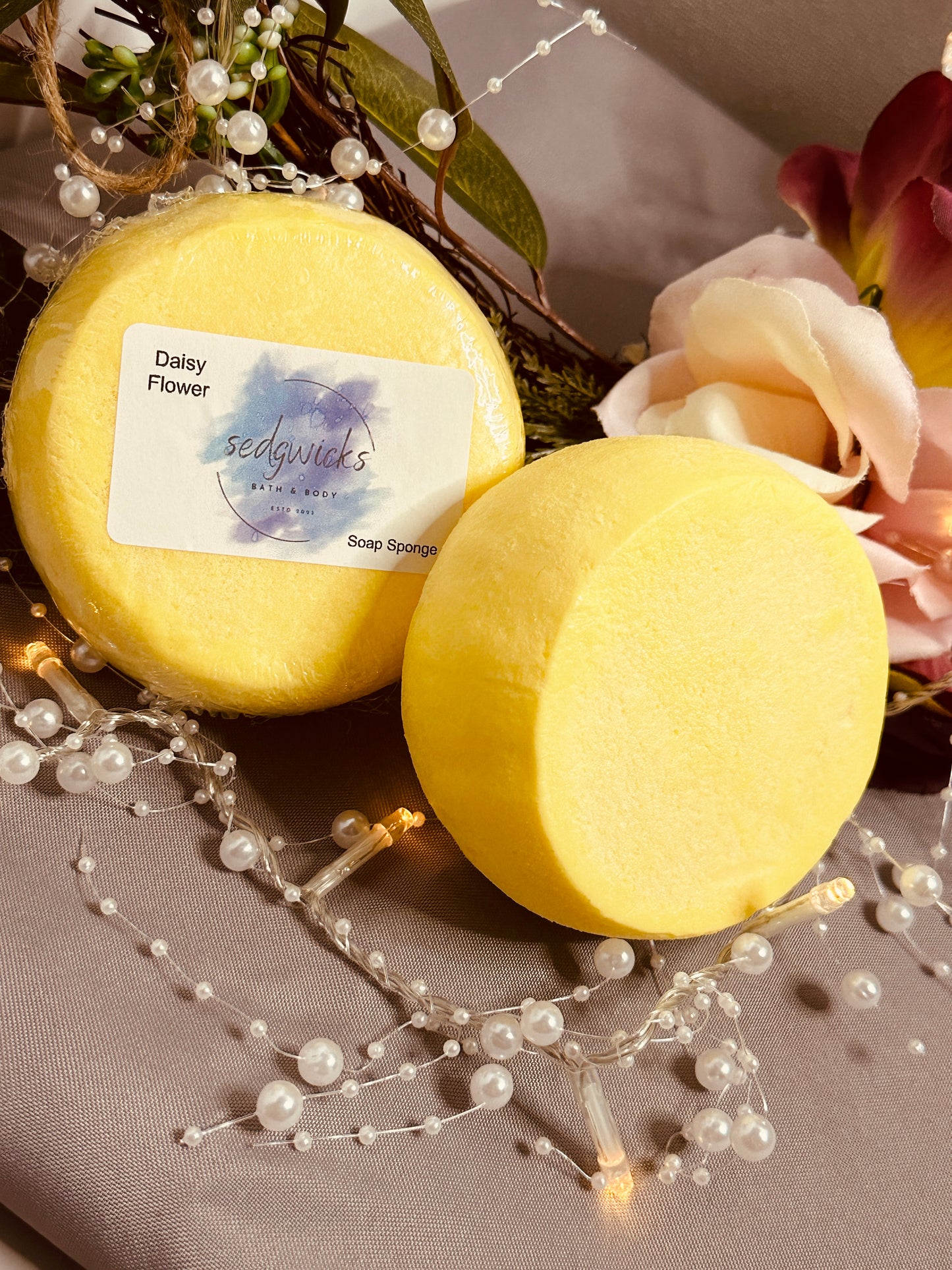Daisy Flower - SOAP SPONGE
