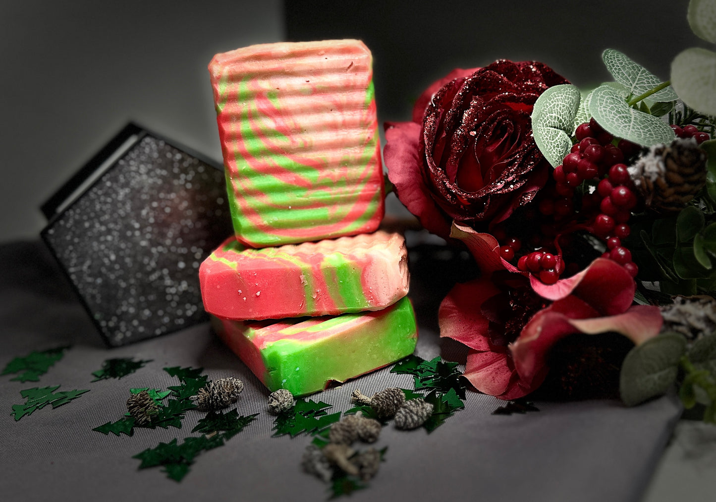 Christmas Tree Soap Bars