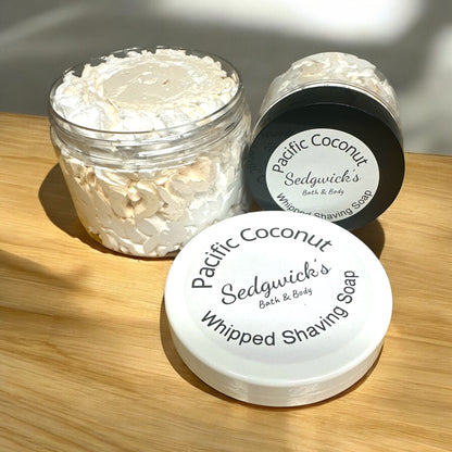 Pacific Coconut - SHAVING SOAP - WHIPPED