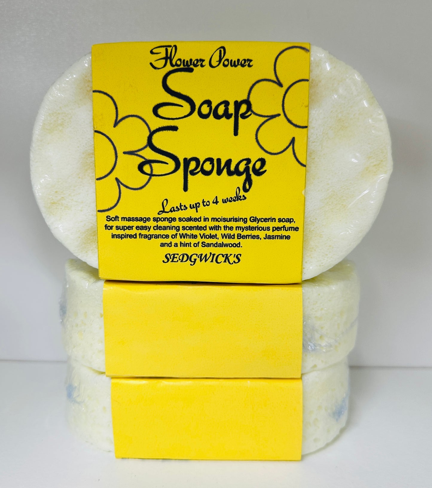 Flower Power- SOAP SPONGE