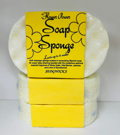 Flower Power- SOAP SPONGE