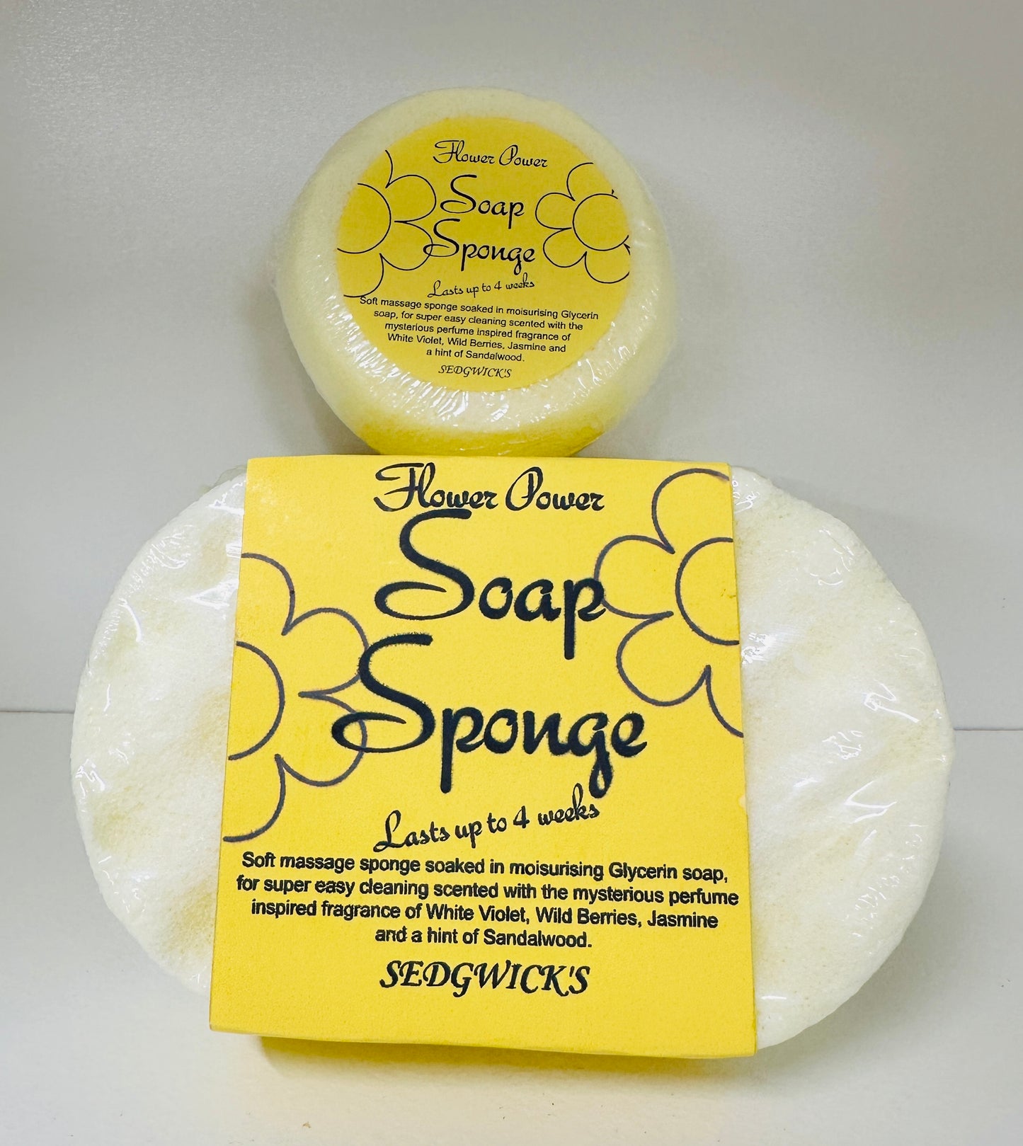 Flower Power- SOAP SPONGE