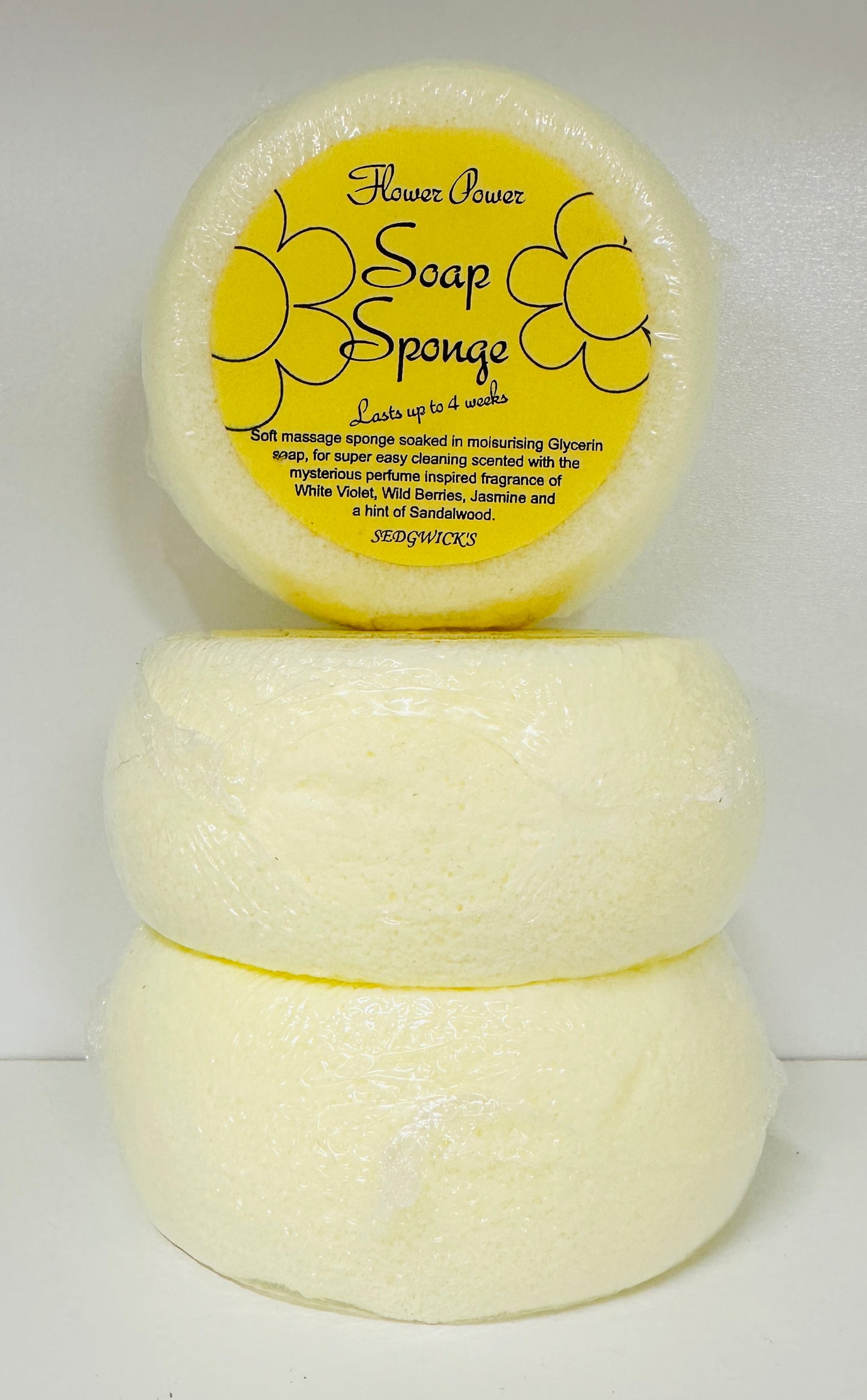 Flower Power- SOAP SPONGE