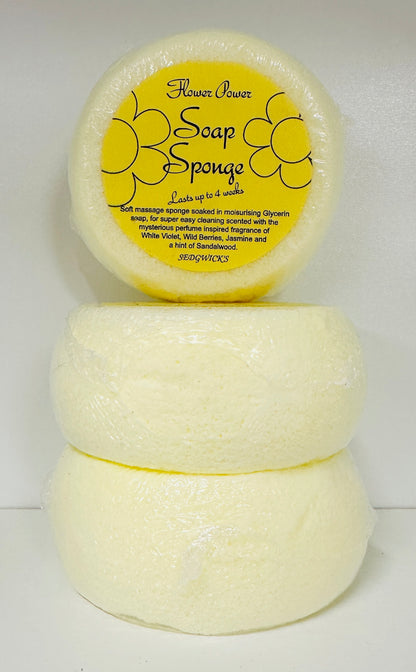 Flower Power- SOAP SPONGE