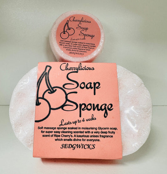 Cherrylicious - SOAP SPONGE