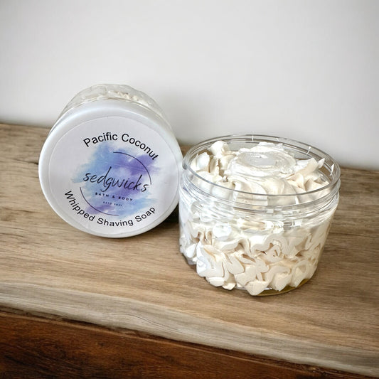 Pacific Coconut - SHAVING SOAP - WHIPPED