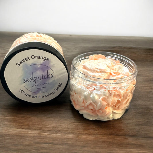 Sweet Orange - SHAVING SOAP - WHIPPED