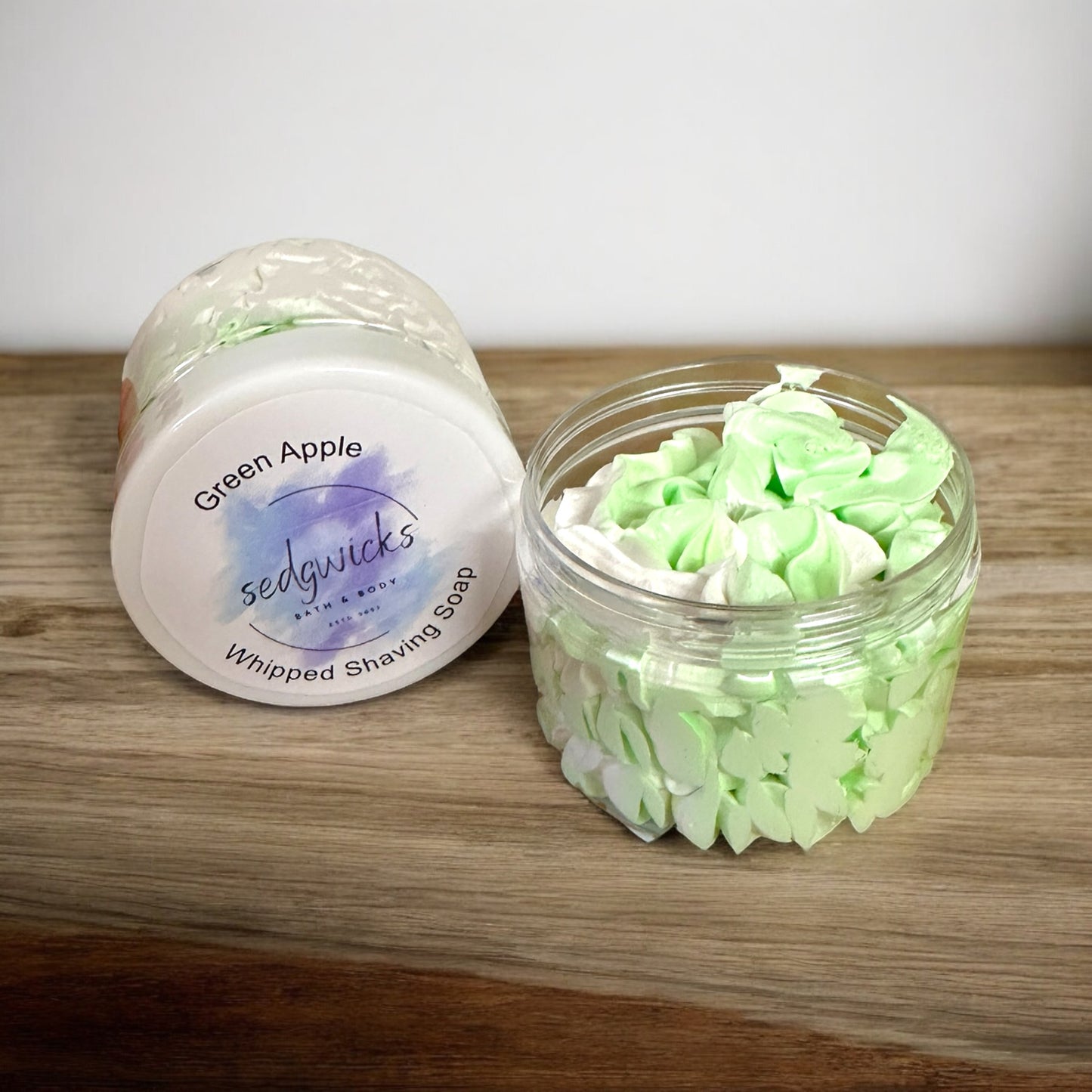 Green Apple - SHAVING SOAP - WHIPPED